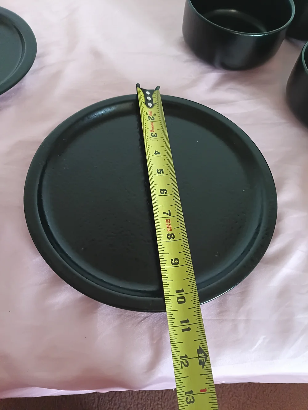 Project 62 Ravenna Matte Speckled Black Dinnerware Set Of 11pc.